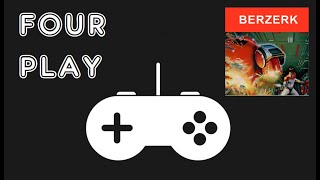 Four Play - Berzerk - 8-bit Console Comparison