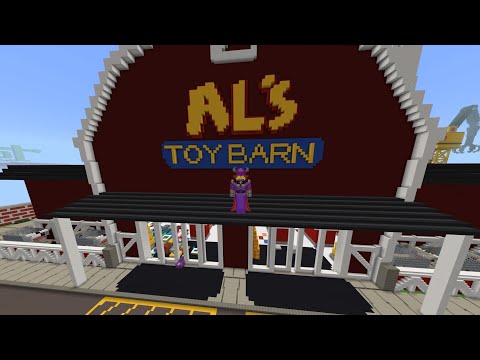 Minecraft Toy Story Mashup World Tour - Toy Story 2 (Al's Toy Barn + Zurg's Secret Lair)