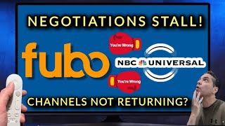 WOW! Fubo|NBC Channels NEVER COMING BACK⁉️