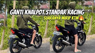 Download lagu REVIEW KNALPOT STANDAR RACING HONDA SONIC mp3