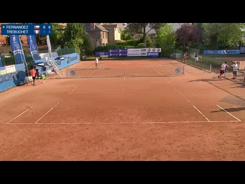 FERNANDEZ MORENO Piero Antonio (CHI) VS TREBUCHET Nicolas (FRA) - Court 12