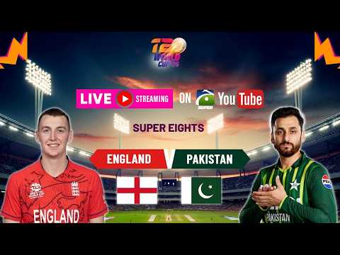 LIVE | England vs Pakistan  Live score - ICC Men's T20 World Cup 2026 | Geo Super