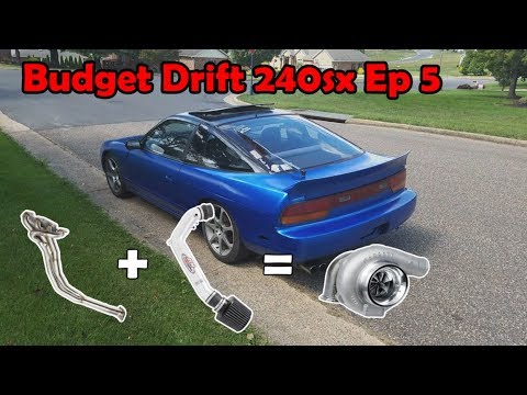eBay Headers + Intake Install - Budget Drift 240sx - Ep 5