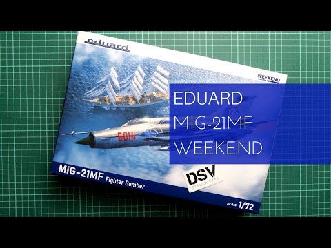 Eduard 1/72 MiG-21MF Weekend (7458) Review