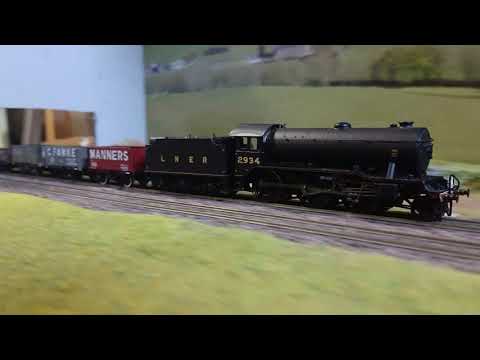 LNER K3 ontspoort tijdens de 4e BMB Mini Rijdag