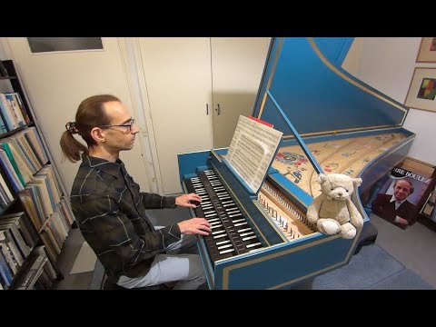 Froberger: Suite VII in e minor. John Moraitis, harpsichord.