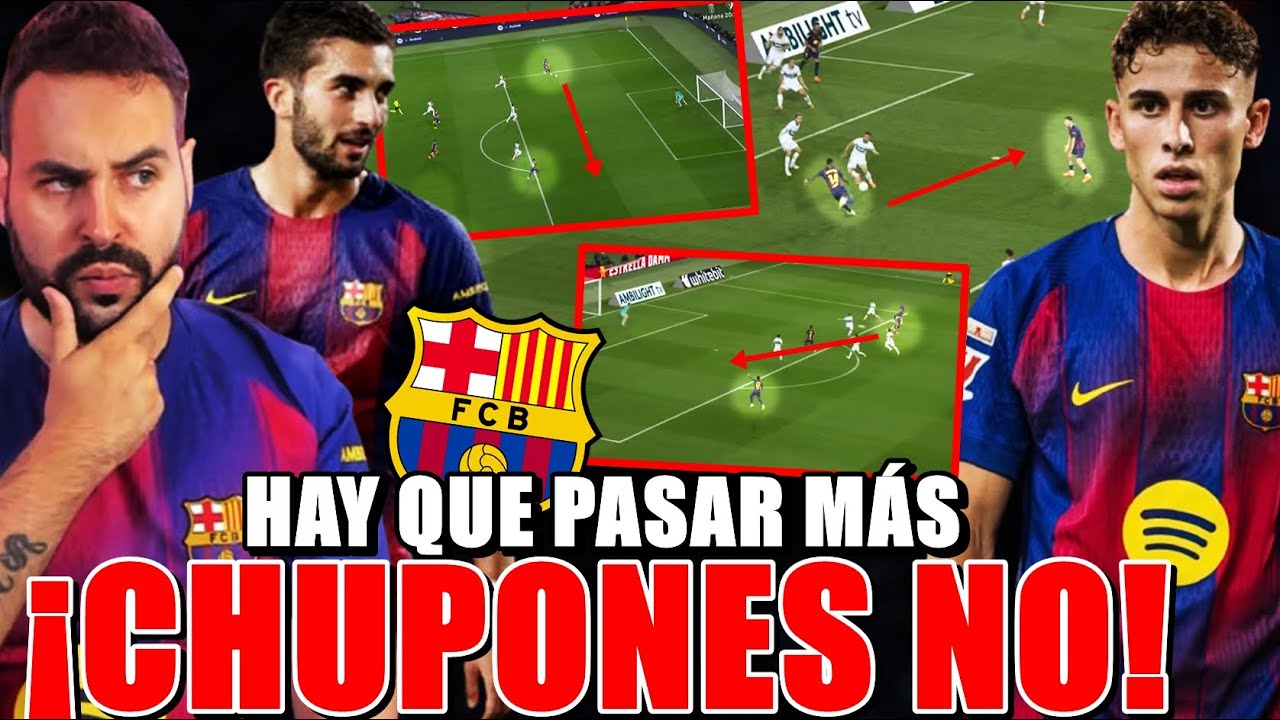 HAY que PASAR MÁS la PELOTA... ¡CHUPONES NO POR FAVOR!