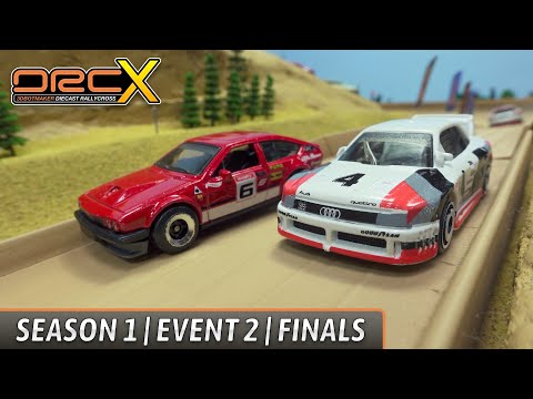 DRC Rally Event FINALS (Audi vs Alfa Romeo) Diecast Racing