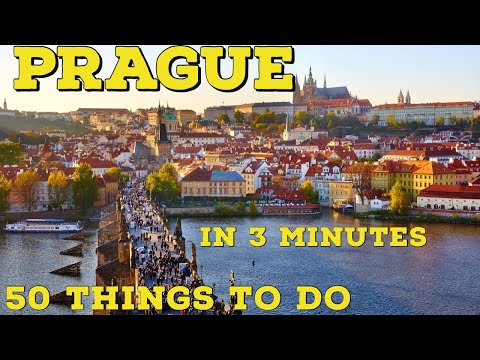 50 things to do in Prague (3 minutes Video)