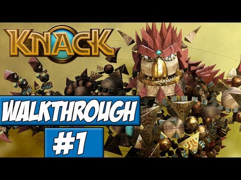 Knack Walkthrough Ep.1 w/Angel - Bigger And Bigger!