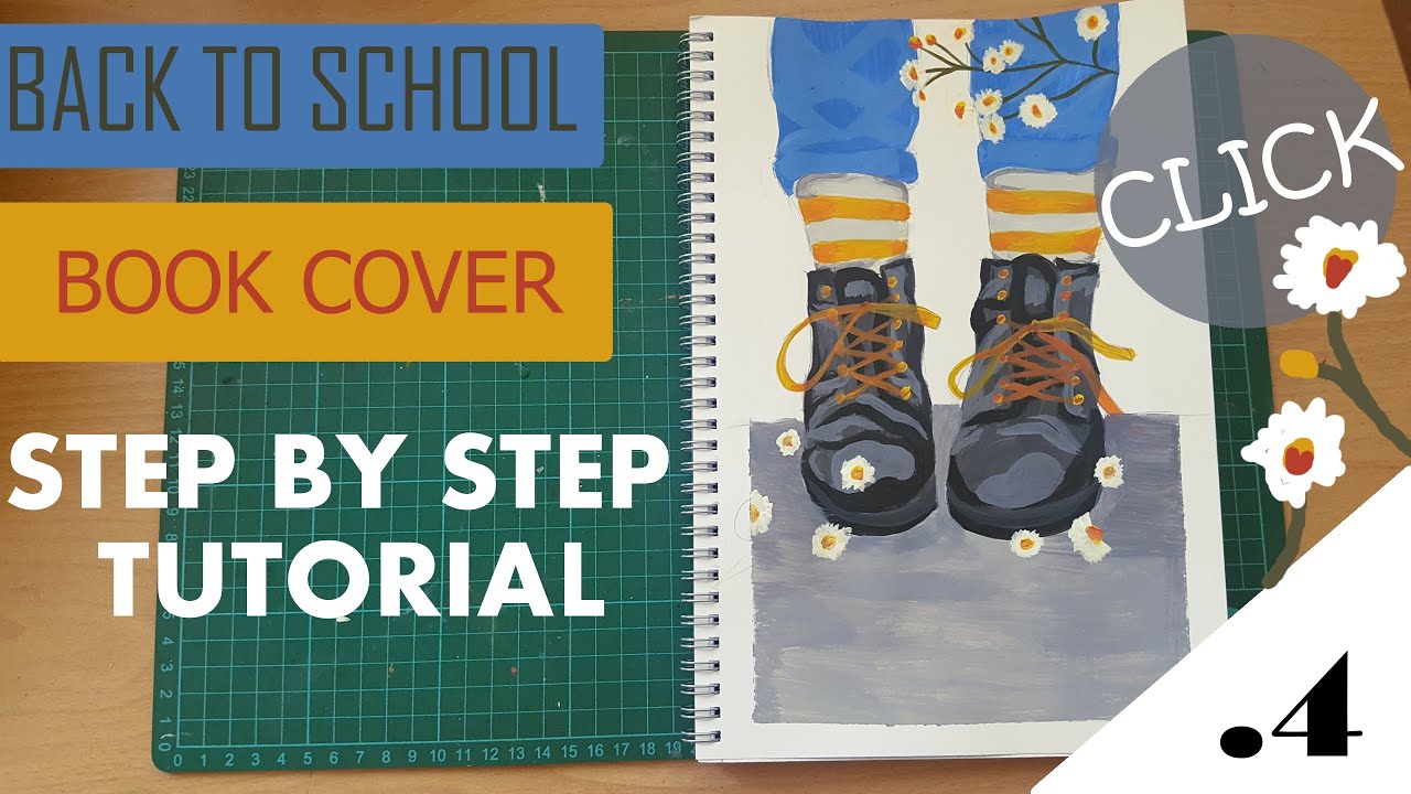 [BACK TO SCHOOL]Book Cover Customizing TUTORIAL (.4)