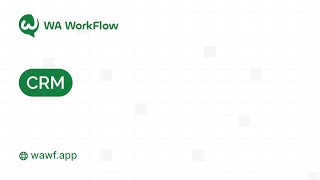 📈✨ Como usar os recursos de domínio do CRM no WA WorkFlow! ✨📈