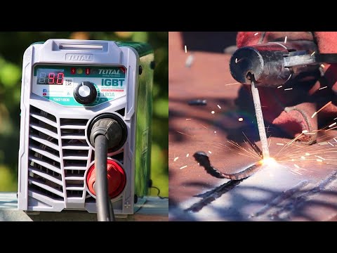 Testing TOTAL TW21806 180A MMA welding inverter machine