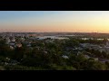 Timelapse In Tulcea Vedere De La Monumentul Eroilor