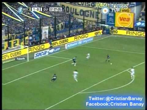 Boca 2 Quilmes 1 (Relato Sebastian Vignolo) Torneo Primera Division 2015
