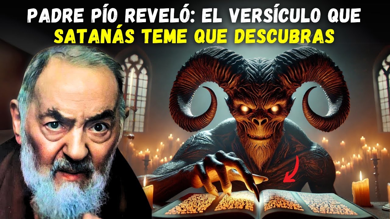 ⚠️  PADRE PÍO REVELÓ: EL VERSÍCULO QUE SATANÁS TEME QUE DESCUBRAS