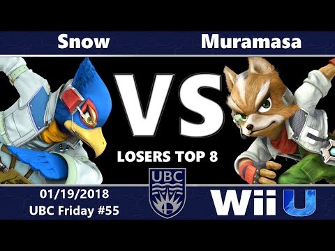 UBC Friday #55: LR6 - Snow (Falco) vs Muramasa (Fox, Ryu)