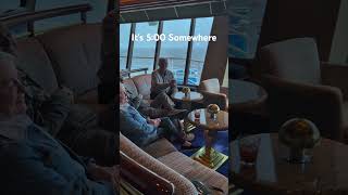 5:00 aboard the Emerald Princess