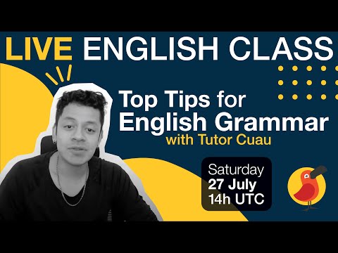 Cambly Live – Top Tips for English Grammar
