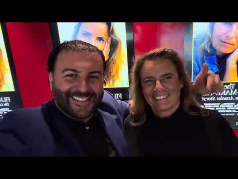 Lisa Azuelos & David Serero à l'Avant-Premiere de "The Film-Make-Her" au Quad Cinema New York (2023)