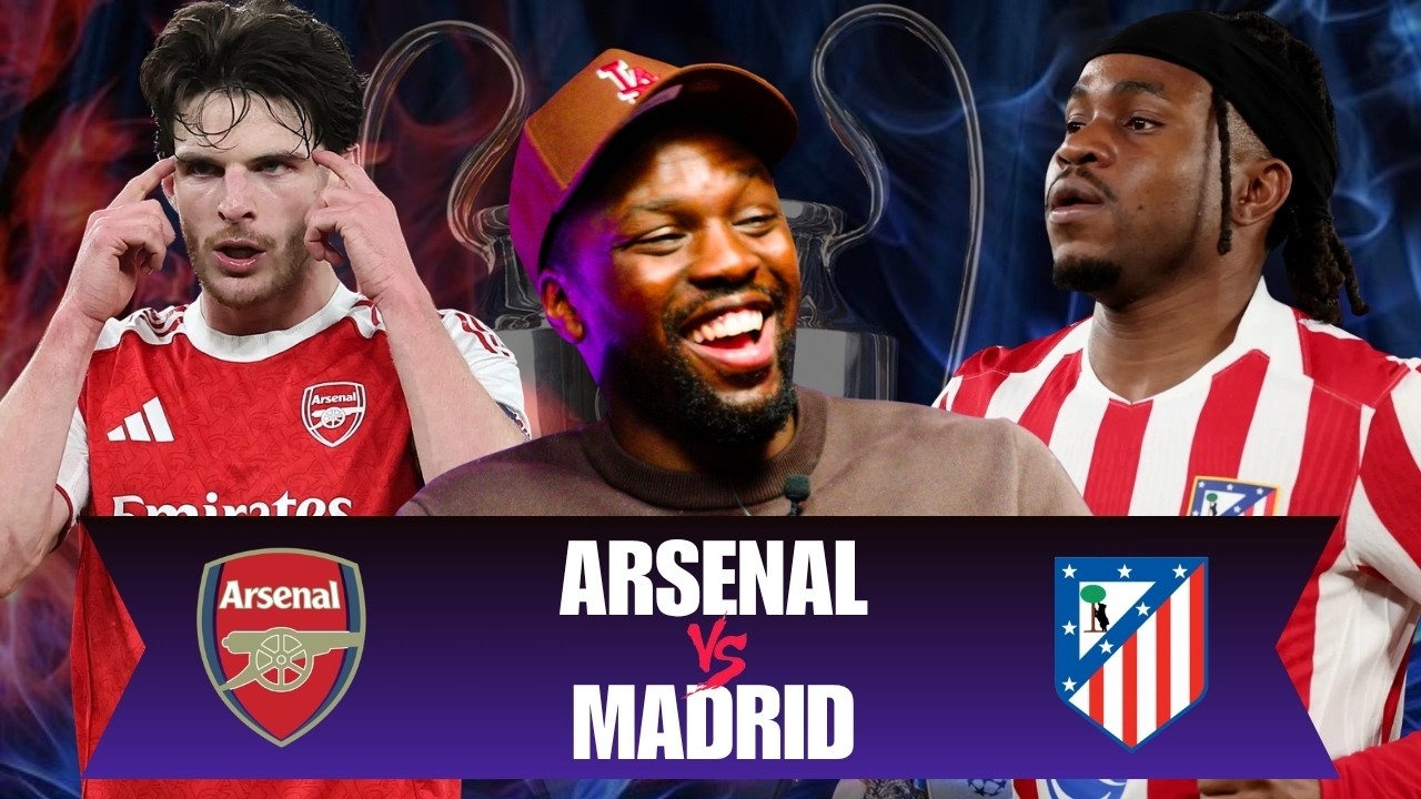 ARSENAL VS MADRID -  CHAMPIONS LEAGUE SEMI FINAL WATCH ALONG