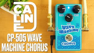 Video thumbnail for Caline CP-505 Wave Machine Chorus by Pedal of the Day