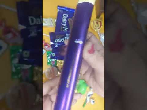 Heart pack wali cadbury dairy milk bubbly silk chocolate #shorts