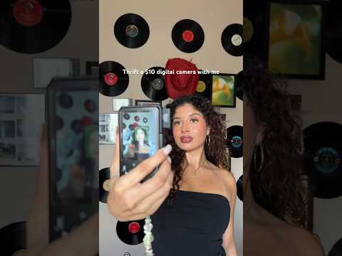 Thrifted a Nikon cool pix digital camera for $10 #digitalcamera #digicam #thrifting #thriftfinds