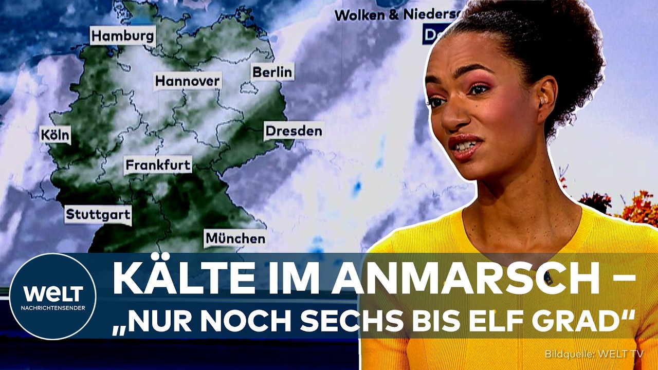 WETTER IN DEUTSCHLAND: Kälte im Anmarsch! Hochdruck täuscht – so ändert sich die Wetterlage!