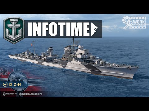 Z-44, Diversität oder unnötige Spezialisierung? - World of Warships | [Info] [Deutsch] [60fps]