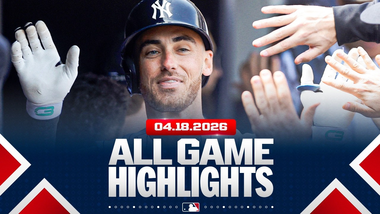 Highlights from ALL GAMES on 4/18 (Bellinger's 2 HR, Murakami goes yard and MORE!)