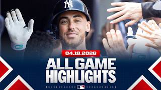 Highlights from ALL GAMES on 4/18 (Bellinger's 2 HR, Murakami goes yard and MORE!)