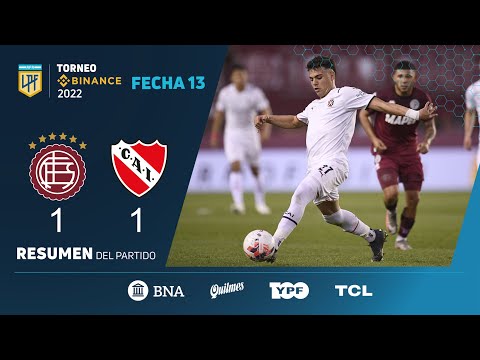 #TorneoBinance | Fecha 13 | resumen de Lanús - Independiente