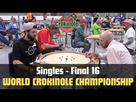 2024 World Crokinole Championship - Round of 16 - Hutchinson V Tracey