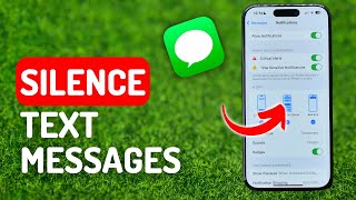How to Silence Text Messages on iPhone