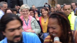 Lisa Simone sur la scène de Jazz In Juigné