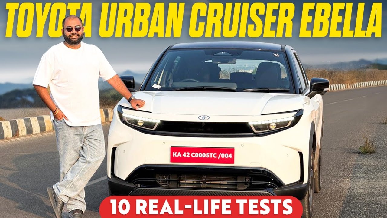 Toyota Urban Cruiser Ebella - 10 Real-Life Tests! | @MotorBeam