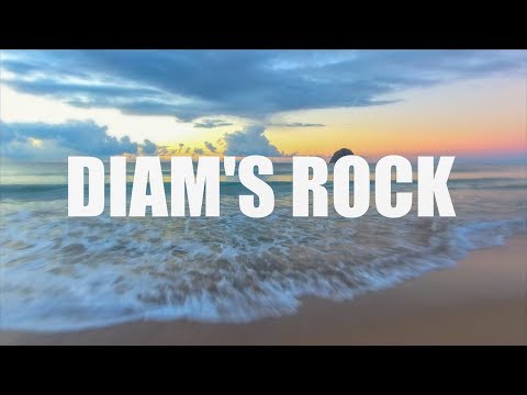 Le Rocher du Diamant vu du ciel