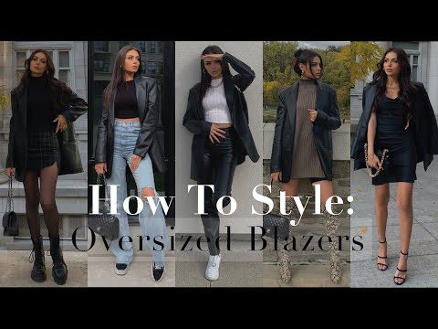 How to Style an Oversized Blazer: 5 Outfits for Fall