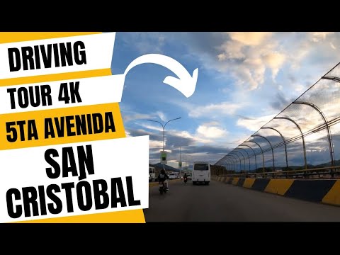 4k Driving Tour 5ta Avenida San Cristóbal