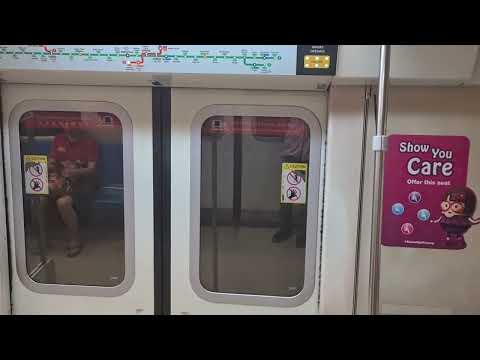 [SMRT Trains - Successful Sunday SIE FD] C651 207/208 from NS25 City Hall to NS28 Marina South Pier