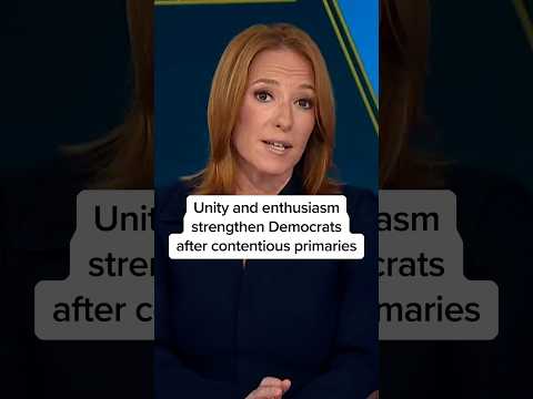 Unity and enthusiasm strengthen Democrats after contentious primaries