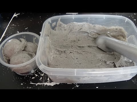 Recette Glace au sésame noir crémeuse