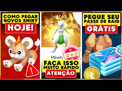 URGENTE! Como pegar POKEMON SHINY SORTUDO MAIS FÁCIL no POKEMON GO