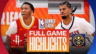 Houston Rockets - Bruce Thornton - Denver Nuggets