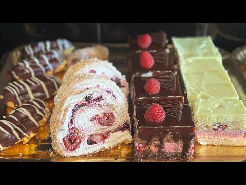 How to arrange cake plates #cakeslice