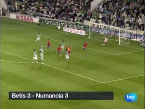 Liga 2009 : J29 : Betis Seville - Numancia : 3-3