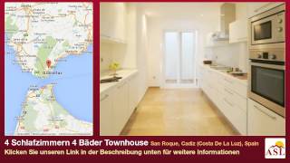 preview picture of video '4 Schlafzimmern 4 Bäder Townhouse zu verkaufen in San Roque, Cadiz (Costa De La Luz), Spain'