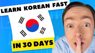 How to Speak Korean Language Like a Native in 30 Days