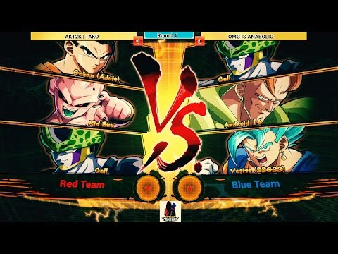 「BigBang IV DBFZ」AKT2K Tako vs OMG IS ANABOLIC Winners Semis